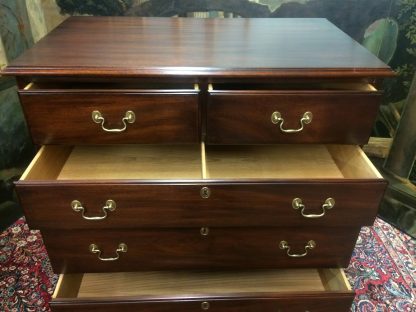 Vintage Chest of Drawers, Henkel Harris Chest of Drawers, Tall Chest, Mahogany Dresser - Image 7