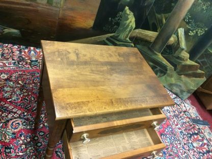 Vintage Hitchcock Stand, Hitchcock End Table, Two Drawer End Table Hitchcock Furniture - Image 7