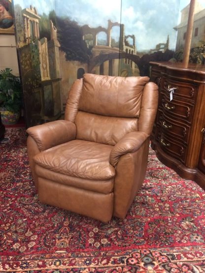 Vintage Rocker Recliner, Leather Recliner, Lane Furniture, Rocking Reclining Chair - Image 2