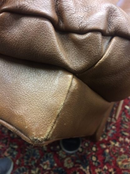 Vintage Rocker Recliner, Leather Recliner, Lane Furniture, Rocking Reclining Chair - Image 11