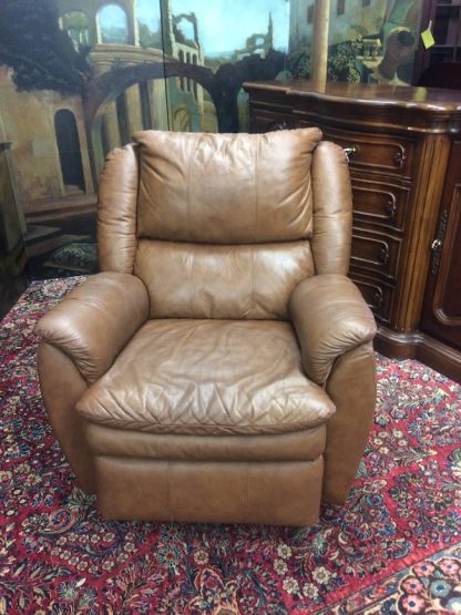 Vintage Rocker Recliner, Leather Recliner, Lane Furniture, Rocking Reclining Chair - Image 3