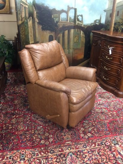 Vintage Rocker Recliner, Leather Recliner, Lane Furniture, Rocking Reclining Chair - Image 5