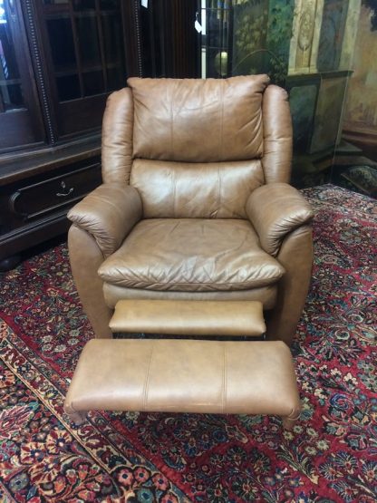 Vintage Rocker Recliner, Leather Recliner, Lane Furniture, Rocking Reclining Chair - Image 7
