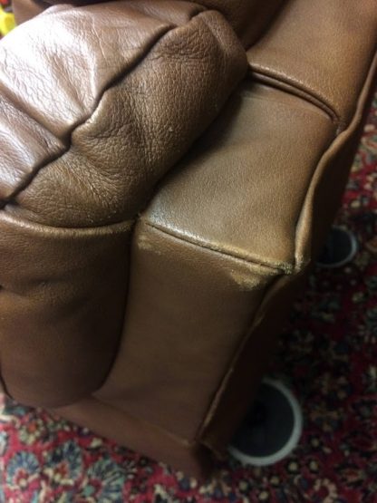 Vintage Rocker Recliner, Leather Recliner, Lane Furniture, Rocking Reclining Chair - Image 10