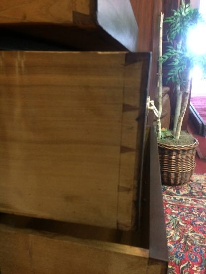 Antique Mahogany Wardrobe, Double Door Wardrobe, Large Antique Armoire - Image 8