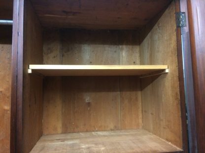 Antique Mahogany Wardrobe, Double Door Wardrobe, Large Antique Armoire - Image 5