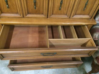 Vintage Mid Century Modern Chifferobe, MCM Tall Chest, White Furniture - Image 7