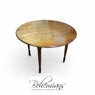 Nichols and Stone Dining Table, Round Dining Table, Birch Dining Table