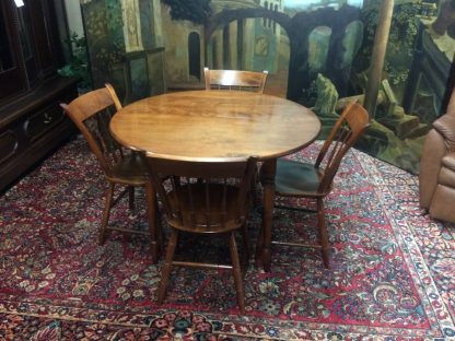 Vintage Dining Chairs, Nichols and Stone Chairs, Set of Four - Image 3