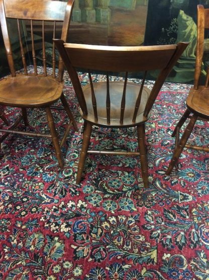 Vintage Dining Chairs, Nichols and Stone Chairs, Set of Four - Image 7