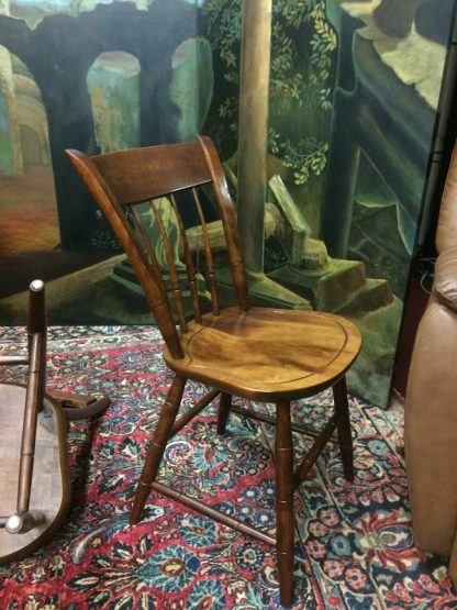 Vintage Dining Chairs, Nichols and Stone Chairs, Set of Four - Image 4