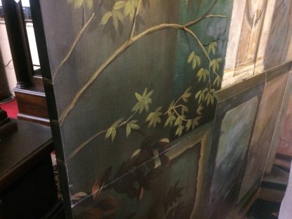Vintage Maitland Smith Decorative Screen, Large Room Divider, Antique Screen - Image 6