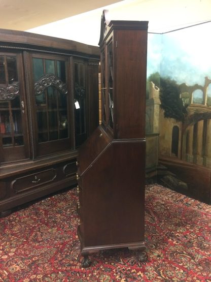 Vintage Secretary Desk, Mahogany Secretary Desk, Colonial Furniture - Image 12