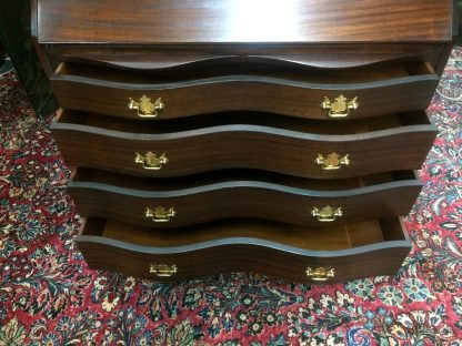 Vintage Secretary Desk, Mahogany Secretary Desk, Colonial Furniture - Image 7