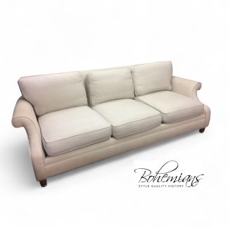 Vintage Thomasville Sofa, Three Seat Sofa, Beige Neutral Sofa, Quality Sofa