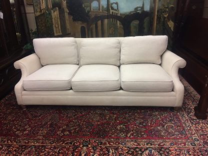 Vintage Thomasville Sofa, Three Seat Sofa, Beige Neutral Sofa, Quality Sofa - Image 3