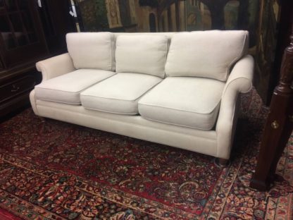 Vintage Thomasville Sofa, Three Seat Sofa, Beige Neutral Sofa, Quality Sofa - Image 4