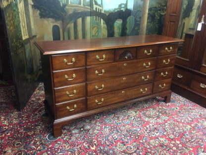 Vintage Statton Dresser, Cherry 14 Drawer Dresser, Long Dresser, Statton Trutype Dresser - Image 4