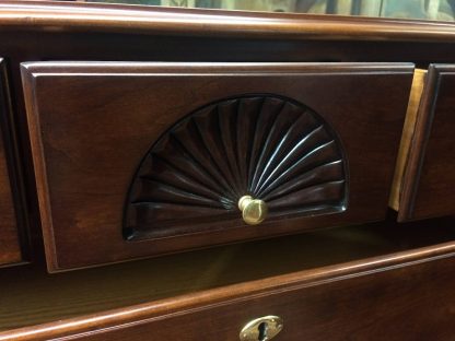 Vintage Statton Dresser, Cherry 14 Drawer Dresser, Long Dresser, Statton Trutype Dresser - Image 9