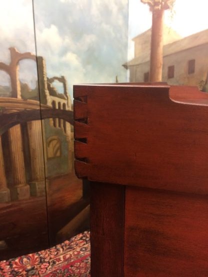 Antique Chest of Drawers, Empire Chest of Drawers, Solid Cherry Wood Dresser - Image 7