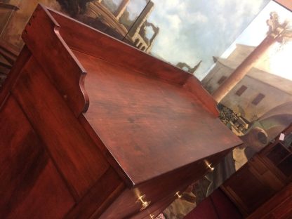 Antique Chest of Drawers, Empire Chest of Drawers, Solid Cherry Wood Dresser - Image 8
