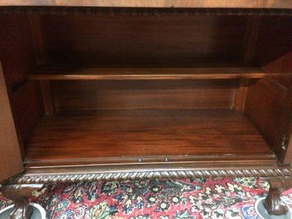 Vintage Mahogany China Cabinet, Vintage China Closet, Display Cabinet, Federal Style - Image 8