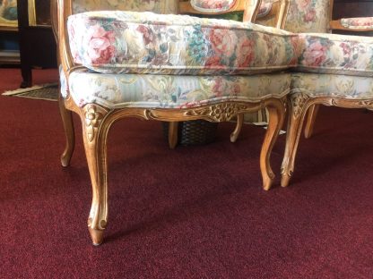 Vintage French Style Chairs, Louis XV Style Chairs - Image 4