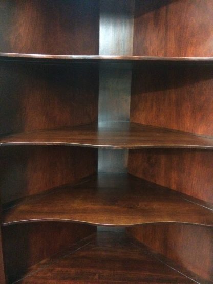 Vintage Corner Cabinet, Henkel Harris Furniture, Mahogany Corner Cabinet - Image 4