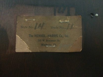 Vintage Corner Cabinet, Henkel Harris Furniture, Mahogany Corner Cabinet - Image 6