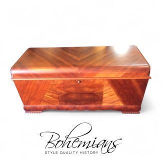 Antique Cedar Chest, Waterfall Cedar Chest, Blanket Box, Blanket Chest