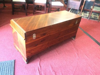 Antique Cedar Chest, Waterfall Cedar Chest, Blanket Box, Blanket Chest - Image 9