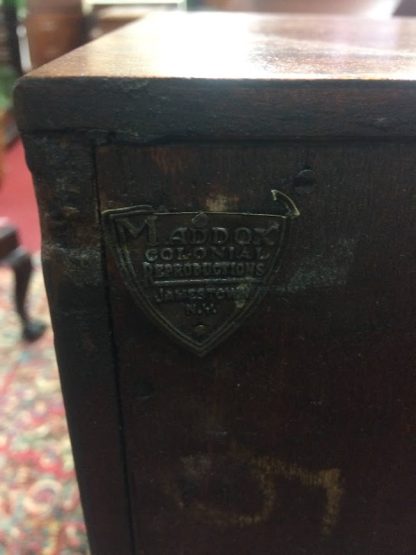 Vintage Maddox Secretary Desk, Slant Front Desk, Mahogany Desk - Image 11