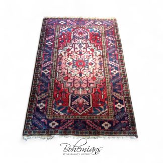 Persian Area Rug, Heriz Persian Rug, Throw Rug