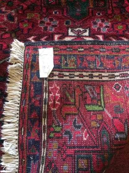 Vintage Persian Runner, Heriz Style Runner Rug, 12 ft Runner - Image 5