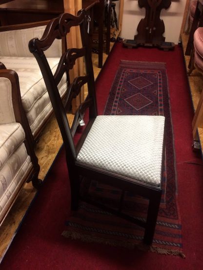 Mahogany Dining Chairs, Antique Dining Chairs, Ribbon Back Chairs, Set of Six - Image 9