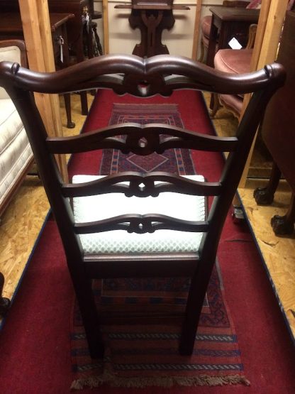 Mahogany Dining Chairs, Antique Dining Chairs, Ribbon Back Chairs, Set of Six - Image 10