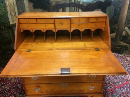 Antique Cherry Secretary Desk, Early Secretary Desk, Early 19th Century Desk - Image 7