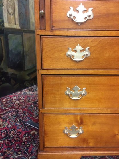 Antique Cherry Secretary Desk, Early Secretary Desk, Early 19th Century Desk - Image 8