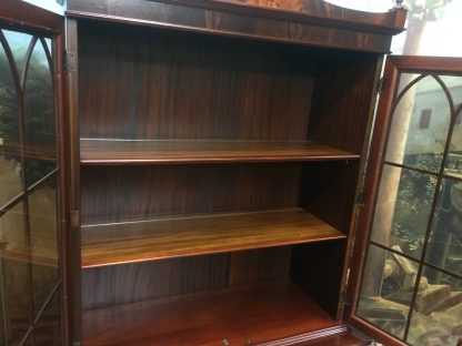 Vintage Federal Revival Cabinet, China Cabinet, Bookcase Cabinet - Image 7