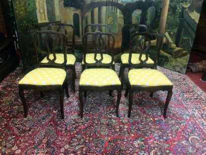 Vintage Dining Chairs, French Country Dining Chairs, Set of Six - Image 2