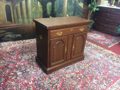 Vintage Server, Harden Cherry Server, Flip Top Server - Image 2