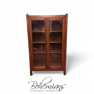 Antique Oak Bookcase, Mission Style Oak Bookcase