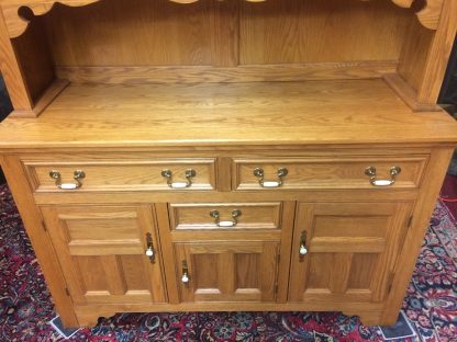 Vintage Oak China Cabinet, Pennsylvania House Furniture - Image 4