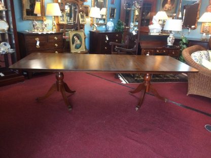 Vintage Walnut Dining Table, Custom Made Dining Table, Long Dining Table - Image 2