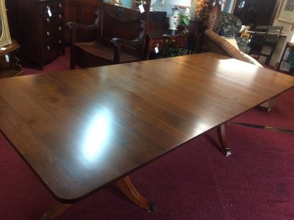 Vintage Walnut Dining Table, Custom Made Dining Table, Long Dining Table - Image 3