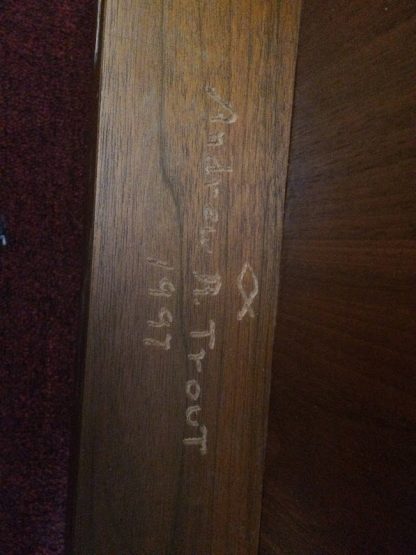 Vintage Walnut Dining Table, Custom Made Dining Table, Long Dining Table - Image 8