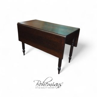 Antique Drop Leaf Table, Mahogany Drop Leaf Table