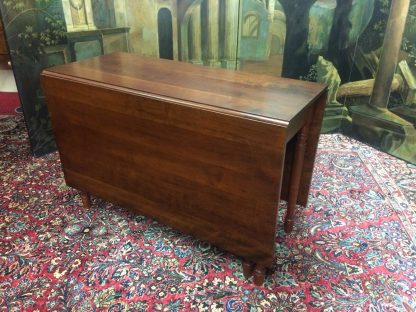 Vintage Drop Leaf Table, Cherry Drop Leaf Table, Gateleg Table - Image 2