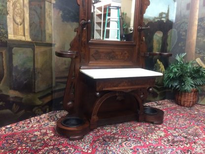Antique Hall Tree, Victorian Coat Rack - Image 5
