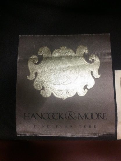 Vintage Leather Chair and Ottoman, Hancock and Moore Furniture - Image 7